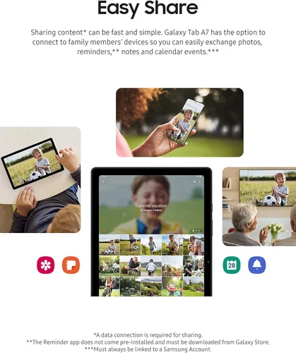 Miniatura 8 de SAMSUNG Galaxy Tab A7 10.4 Wi-Fi 64GB Gris (SM-T500NZAEXAR)