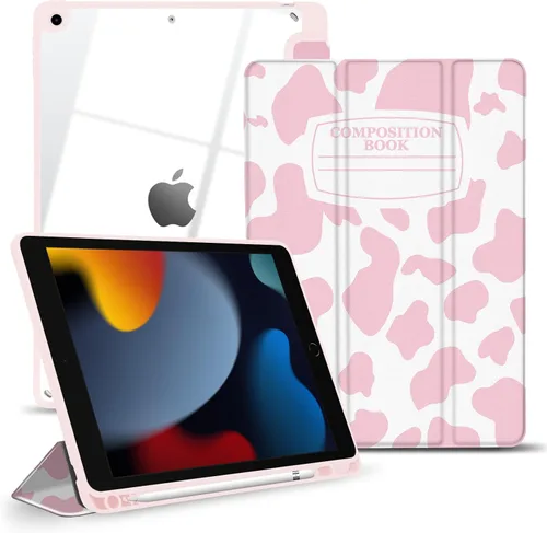 Miniatura 8 de Funda híbrida delgada para iPad de 9ª / 8ª / 7ª generación (2021/2020 / 2019) de 10.2 pulgadas – Funda a prueba de golpes con carcasa trasera