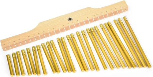 Miniatura 6 de ENNBOM Campanillas de barra con soporte ajustable para 25 notas 36 notas, campanillas de viento de una hilera, instrumento de percusión musical