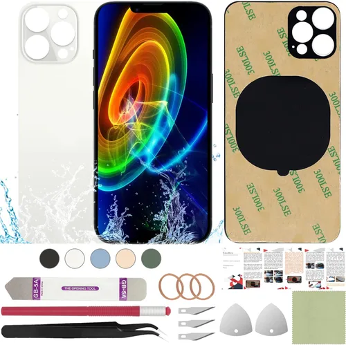 Miniatura 66 de Funda trasera de repuesto compatible con iPhone 8 de 4.7" + Herramientas profesionales (Gris espacial)