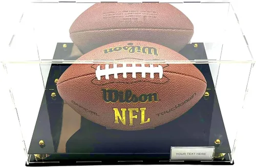 Miniatura 6 de Zapatos de fútbol vitrina caja soporte caja de deportes Memorabilia oro Riser espejo escaparate zapatillas
