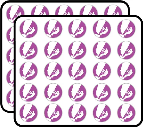 Windsurfing - Adhesivo decorativo para álbumes de recortes, calendarios, manualidades, álbum, cuadernos de bala, 50 unidades