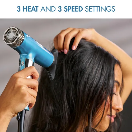 Miniatura 5 de BaBylissPRO Nano Titanium Professional Nano Light Ionic Dual-Voltage Lightweight Hair Dryer Negro