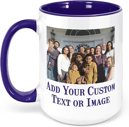 Miniatura 18 de Taza de café personalizada con foto, taza de cerámica personalizada de 11oz, taza de té con foto personalizada, idea única de regalo, Taza Café