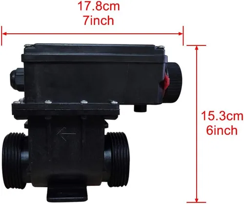 Miniatura 8 de Tina de Hidromasaje LX H20-Rs1 Termostato 110V 2kW con Termostato de Temperatura Ajustable para Algunas Tinas de Hidromasaje, Piscina Pequeña