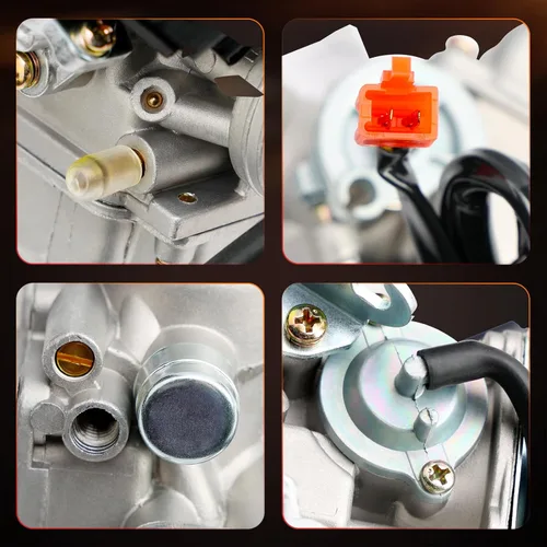 Miniatura 6 de Carburador PD24J, Compatible con motores de 4 tiempos GY6 125cc 150cc 152QMJ 157QMI ATV Quad Bike de 4 ruedas Dune Buggy Go Kart Ciclomotor Scooter
