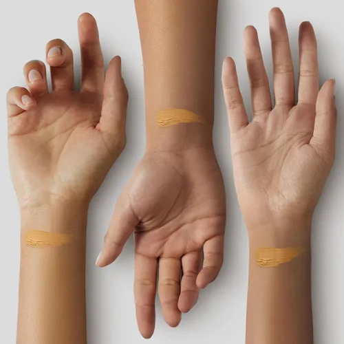 Miniatura 4 de Makeup Revolution Oculta y define el corrector, cobertura completa y acabado mate, C12.2 para tonos de piel medianos/bronceados, vegano y libre