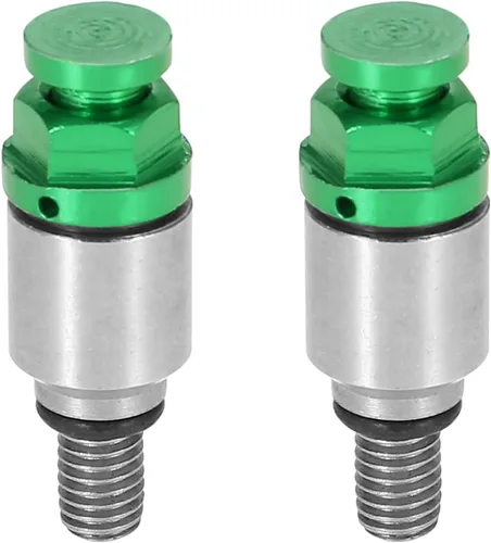 Miniatura 9 de Motoforti 2 unids M5x0.8 motocicleta tornillo horquilla aire purgador válvula para Honda para Yamaha para Suzuki para Kawasaki negro