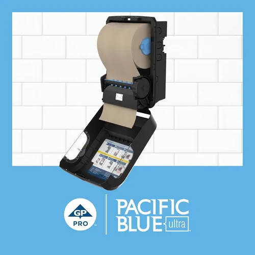 Miniatura 3 de Dispensador de toalla de papel automatizado GP Pacific Azul Ultra 59590 , 3 paquete de, marrón (Brown Towel), 3
