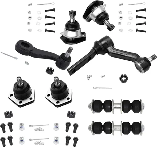 Miniatura 92 de Detroit Axle – Kit de suspensión delantera para Hyundai 2013-2018 Santa Fe 2 enlaces de barra de estabilizador 4 varillas de amarre interiores