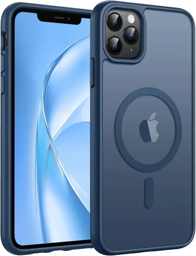 Miniatura 354 de FNTCASE - Funda para iPhone 16 Pro: magnética, mate, translúcida, de grado militar, protectora contra caídas, resistente, fina, duradera y a prueba