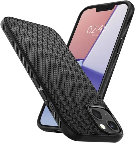Miniatura 4 de Spigen Liquid Air - Funda diseñada para iPhone 13 (2021), color negro mate