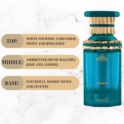 Miniatura 3 de Lost Paradise - Exquisito por Hamidi para mujeres - 3.4 oz EDP Spray
