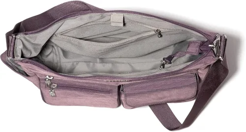 Miniatura 58 de Baggallini womens Everywhere Bagg Crossbody Women 11x9 Lightweight Nylon Hobo Water-resistant Travel Bag W/Rfid