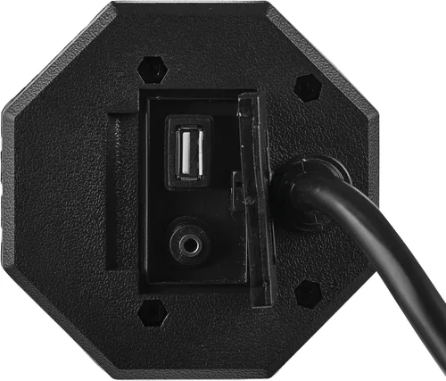 Miniatura 8 de DS18 SB26BTXRGB Barra de sonido amplificada marina de 26 pulgadas con iluminación Bluetooth USB y RGB, 6 altavoces, 600 W máximo, panel de control