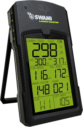 Miniatura 10 de Izzo Golf Swami Launch Master Golf Launch Simulator - Golf Training Aid