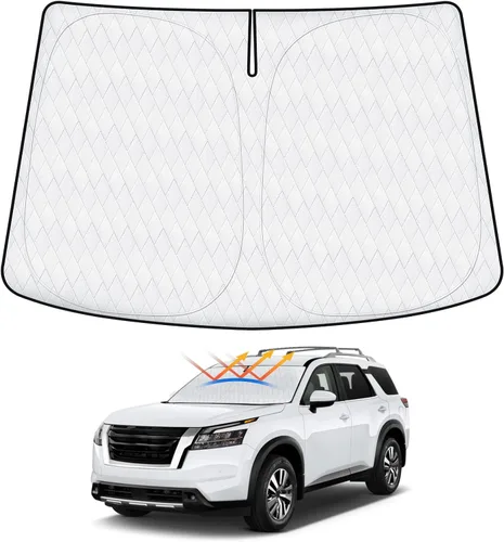 Miniatura 21 de Parasol para parabrisas de ajuste personalizado para Honda Civic 2022-2025 2026, parasol para accesorios Civic, visera plegable para ventana