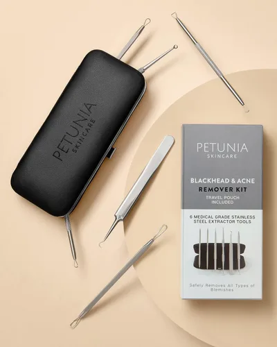 Miniatura 3 de Petunia Skincare 5 piezas removedoras de puntos negros y acné Trata específicamente imperfecciones, barros, espinillos y puntos blancos Incluye caja