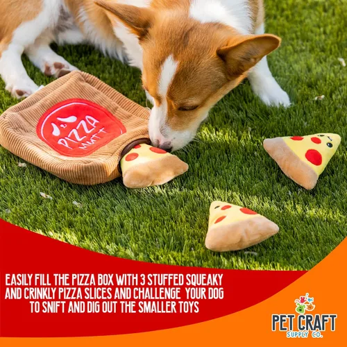 Miniatura 5 de Pet Craft Supply Hide and Seek - Juguetes de Peluche para Perros con Crujido y Chirrido, Interactivos, Rompecabezas de Actividad de Madriguera