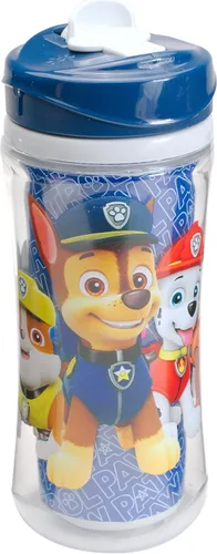 Miniatura 2 de Playtex Baby Sipsters Sport Spout Paw Patrol - Vaso para beber para más de 24 meses, 12 onzas, diseño Blue Chase, botella de agua aislada para niños