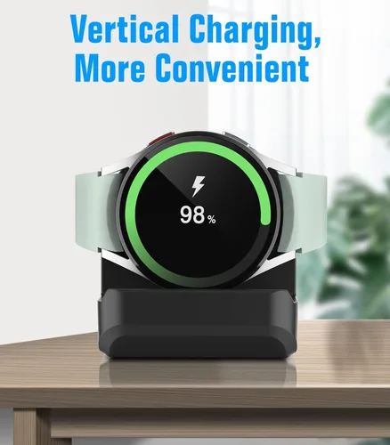 Miniatura 3 de MoKo Soporte de cargador compatible con Samsung Galaxy Watch 8 7 6 5 1.575 in 1.732 in/8 Classic 1.811 in/Ultra/6 Classic 1.693 in 1.850 in/5 Pro