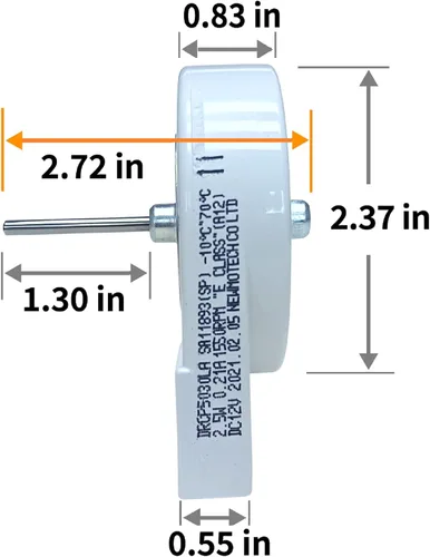 Miniatura 3 de [Goods-Pro] DA31-00146B Motor del ventilador del evaporador del refrigerador – Pieza de repuesto original OEM para refrigerador Samsung que