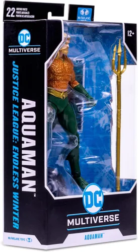 Miniatura 10 de McFarlane Toys DC Multiverse Aquaman (Endless Winter) Figura de acción de 7 pulgadas con accesorios