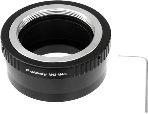 Miniatura 13 de Fotasy Adaptador Manual de Lente NK a M4/3, Montura F a MFT, Compatible con Nikon F lente Panasonic G7 G9 GF8 GF90 GH5 II GX7 GX9 GX850 G90 G91 G95