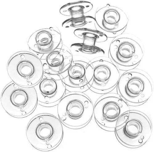 Miniatura 4 de CKPSMS Marca: 25 BOBBINS de plástico #68001389 Compatible con/Reemplazo para Pfaff Brand Ambition 620/630 Singer Brand C430 SE340 Legacy