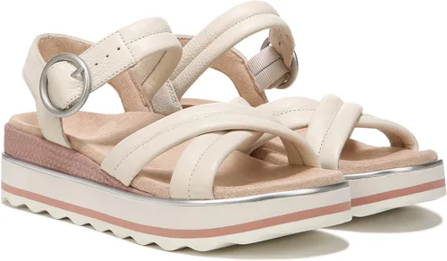 Miniatura 2 de Vionic Pheonix Reyna Slide Sandalias con correa ajustable para mujer, sandalias de plataforma de moda con soporte de arco ortopédico oculto, tallas
