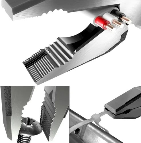 Miniatura 3 de VAMPLIERS Alicates de corte lateral de 9" para operarios con crimpador. Fabricados en Japón. Diseño de alto apalancamiento y resistencia