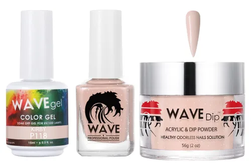 Miniatura 68 de WAVEGEL - Juego de gel de remojo, laca de uñas y polvo acrílico a juego - Colección Simplicity - #P109 Blizzard