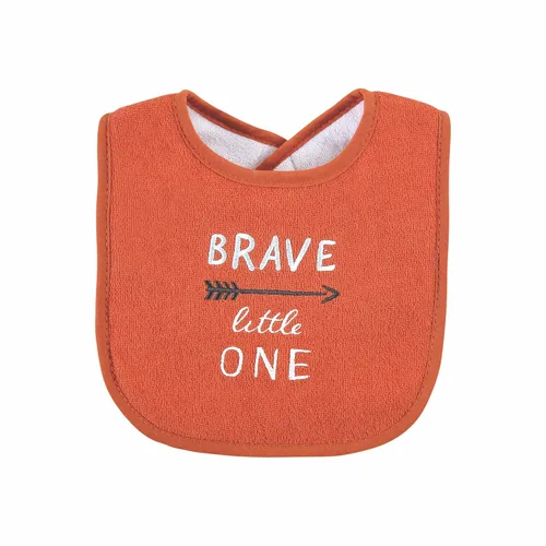Miniatura 9 de Baberos Hudson Baby unisex de tela de toalla de algodón con relleno de fibra, Tamaño único Chica de vacaciones soy uno