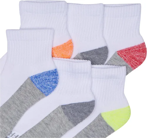 Miniatura 2 de Fruit of the Loom Boys Zone Cushion Ankle Socks 10 Pack