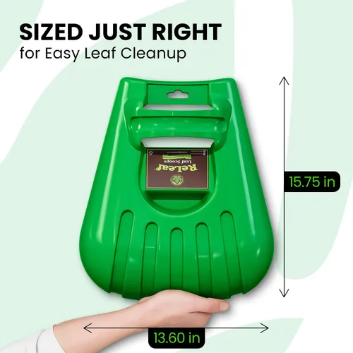 Miniatura 2 de Releaf Recolector de hojas ergonómico, mano gigante para recolección de hojas o remoción de césped.