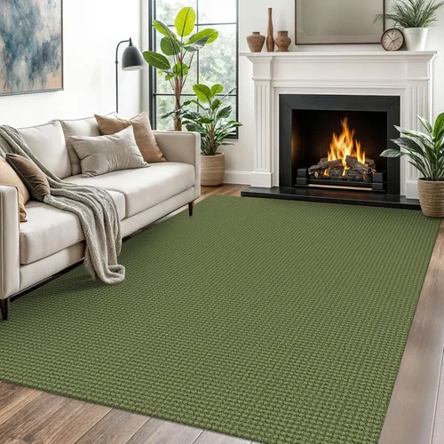 Miniatura 99 de EARTHALL Alfombra de pasillo 3x14 pies, alfombras lavables extra largas para pasillos, tejidas, antideslizante, alfombra trenzada para entrada