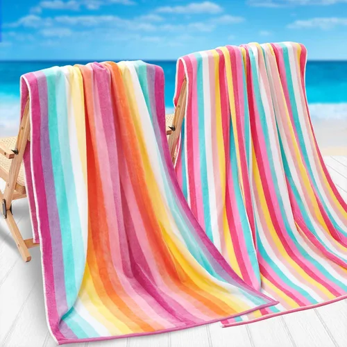 Miniatura 14 de VOOVA & MOVAS Toallas de playa redondas con borlas, manta bohemia extra grande de 59 pulgadas - 100% algodón De gran tamaño Tapete suave, negro