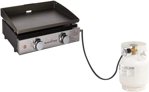 Miniatura 5 de MENSI Regulador de propano de 4 pies con manguera apta para Blackstone de 17 pulgadas y 22 pulgadas para parrilla de mesa Adventure Ready Grill Solo