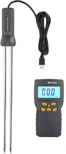 Miniatura 5 de TOPINCN Moisture Meter Probe Grain Tool Tester with Extra Long Probe 230 Smart Digital Moisture Meter Tester Probe Grain Moisture Tester Tool Tool