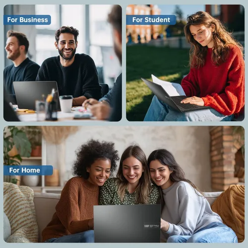 Miniatura 8 de ASUS Vivobook Go - Laptop FHD de 15.6 pulgadas con Microsoft 365, procesador Intel i3-N305 de 8 núcleos, 8 GB RAM 128 GB de almacenamiento, estación