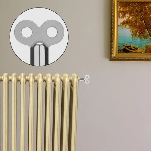 Miniatura 5 de TOYMIS 6 llaves de válvula de radiador, llave de orificio de purga del radiador, llave de válvula de aire de ventilación del radiador, llave