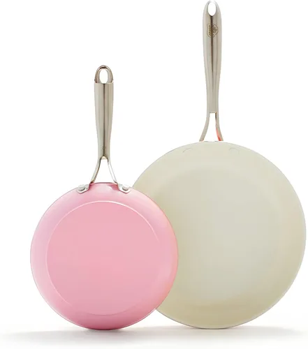 Miniatura 22 de GreenLife Artisan - Sartén antiadherente de cerámica saludable, cazuela jumbo de 5 cuartos de galón con mango ayudante y tapa, mango de acero