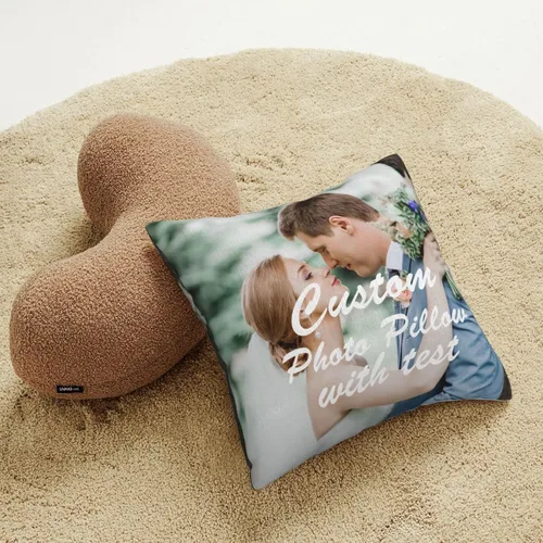 Miniatura 8 de Almohada de terciopelo personalizada para regalos personalizados, 16 x 16 pulgadas, almohada con estampado de letras temáticas de Halloween