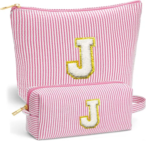 Miniatura 63 de Set de Bolsos de Maquillaje de Viaje - Bolso Inicial de Aseo de Viaje, Bolso de Cosméticos Portátil Bolso de Maquillaje de Viaje con Artículos Azul