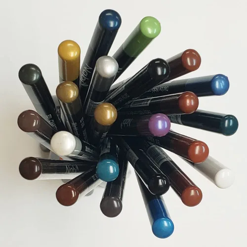 Miniatura 2 de Lápiz delineador de alta calidad Nabi para cejas, 24 piezas