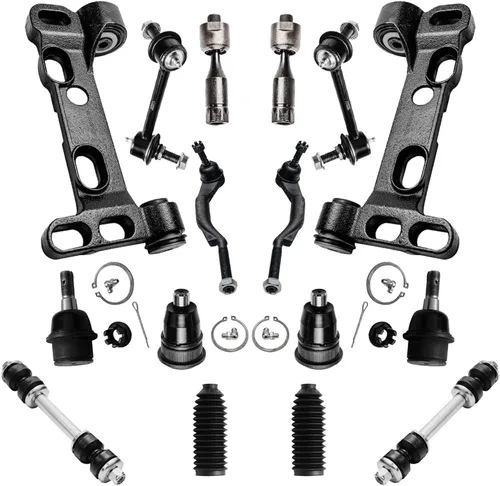 Miniatura 50 de Detroit Axle - Kit de suspensión frontal de 16 piezas para RWD Chrysler 300 Dodge Charger Challenger Magnum 6 brazos de control con rótulas 2