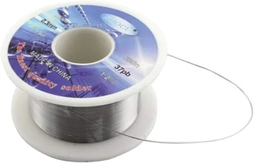 Miniatura 4 de 4pcs IMC Soldadura Sólida 0.012 in/0.020 in Dia Flux Core 63% Estaño 37% Plomo Carrete de alambre largo (0.012 in)