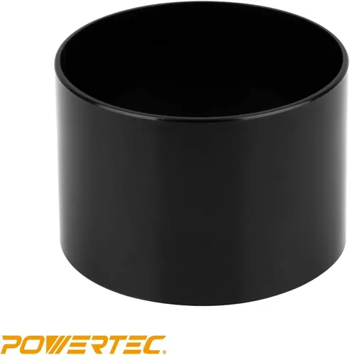 Miniatura 3 de POWERTEC Conector de manguera de 6 pulgadas para colectores de polvo y sistemas de recolección de polvo, paquete de 2 (70280)