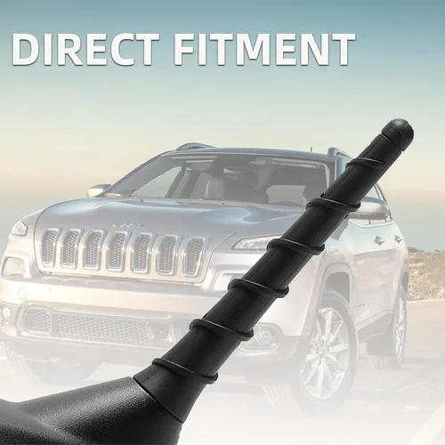 Miniatura 3 de Antena corta BASIKE compatible con Cherokee 2011-2025, Grand Cherokee, Jeep Renegade, Compass, Dodge Journey, Avenger, Durango, Dart, Chrysler 200