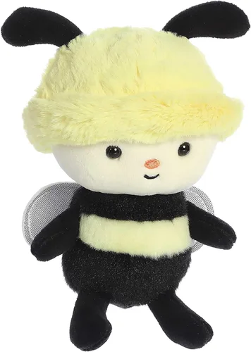 Miniatura 6 de Aurora® Vibrante Spring Bebe Bugs™ Bumblebee - Animal de peluche – Dije decorativo – Diversión sin fin – Amarillo 7.5 pulgadas
